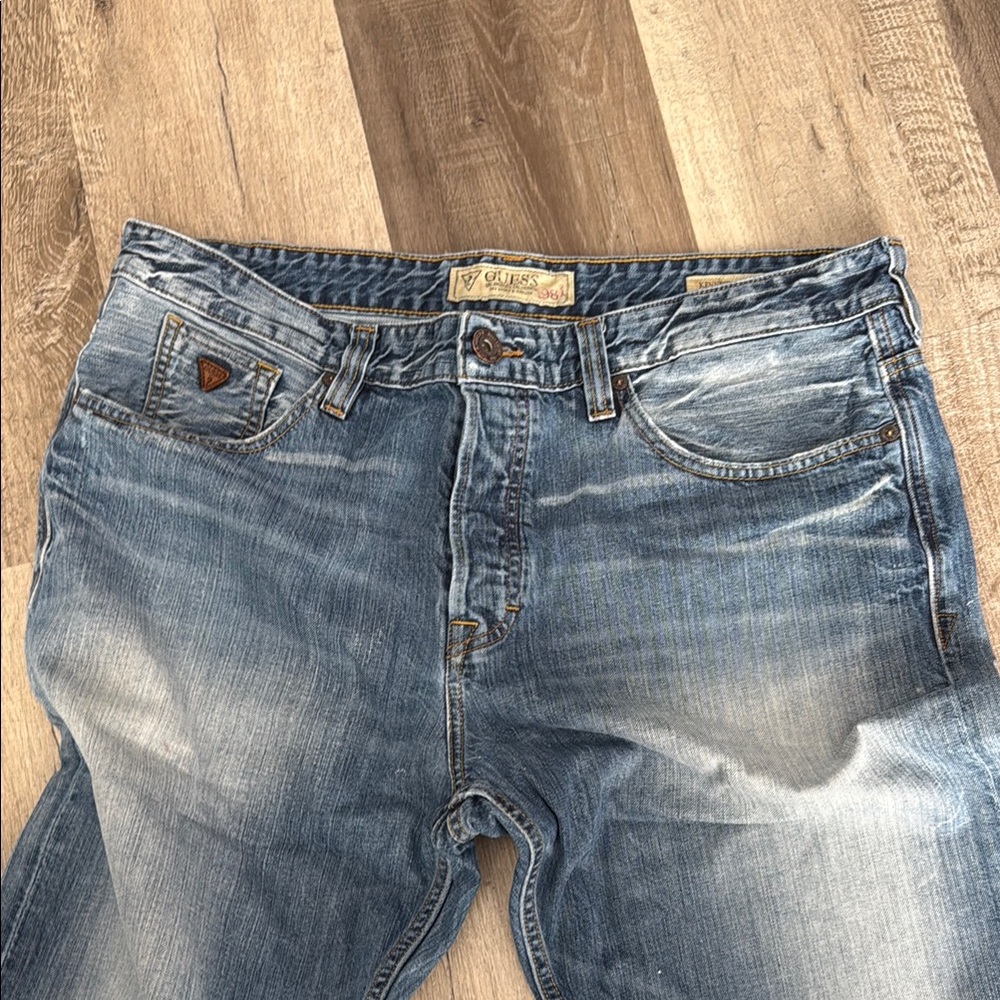 Vintage Guess Blue Relaxed Fit Jeans Vintage Style
